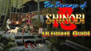 #Shinobi The Revenge of Shinobi - Sega Genesis - ULTIMATE GUIDE - ALL Bosses, ALL Secrets, 100%!