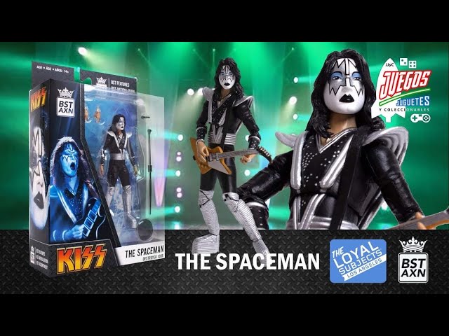 Vídeo relacionado con BANDAI - Minix Figura de colección 12cm - Kiss - Space Man - Coleccionables para Exhibición - Idea de Regalo - Juguetes para Niños Y Adultos - Fans De Música (MN14132)
