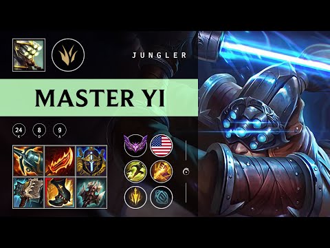 Master Yi Jungle vs Graves - NA Master Patch 25.24