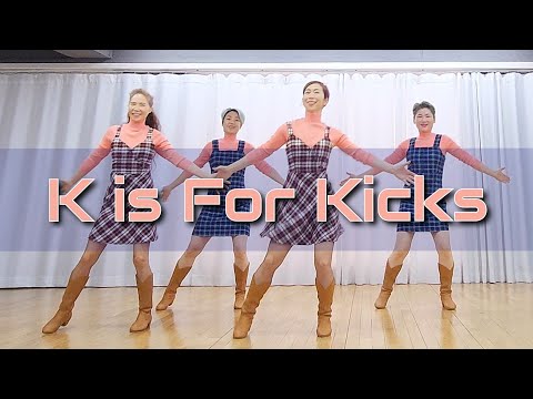 K is For Kicks LineDance/Choreo: Christopher Gonzalez/입문용라인댄스/3급20번