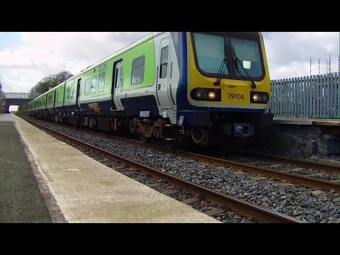 29000 Class DMU Train number 29104 - Donabate Station, Dublin