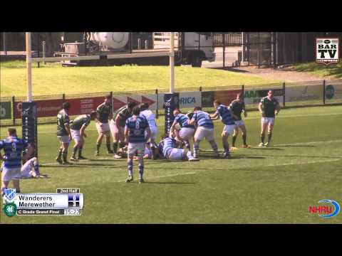 2014 NHRU C Grade Grand Final Highlights - Wanderers v Merewether Carlton