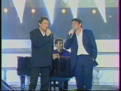 Patrick Bruel et Francis Cabrel : "La complainte de la butte" Live 27.12.2002.