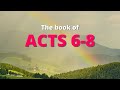 Acts Audio Bible Chapters 6 8 Words