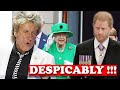SHAME! Rod Stewart Throws Tantrum At Sussexes Treatment Of Queen At Jubilee: THEY BEHAVE DESPICABLY