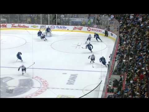 Canucks vs Predators Chris Higgins 4-1 Goal