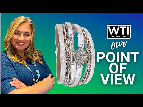 Fancy Shiny Leather Wrap Bracelets - WTI product video review