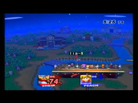 SSBB - E.J. (Sheik) vs BMC (Peach)