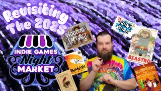 Revisiting the 2025 Indie Games Night Market~