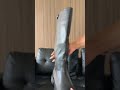 Сапоги женские байка 596792 Черные Відео
