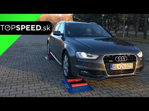 Audi A4 quattro B8 4x4 test - TOPSPEED.sk