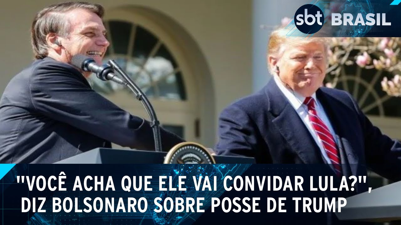 Bolsonaro diz que pedirá ao STF para ir à posse de Trump | SBT Brasil (07/11/24)