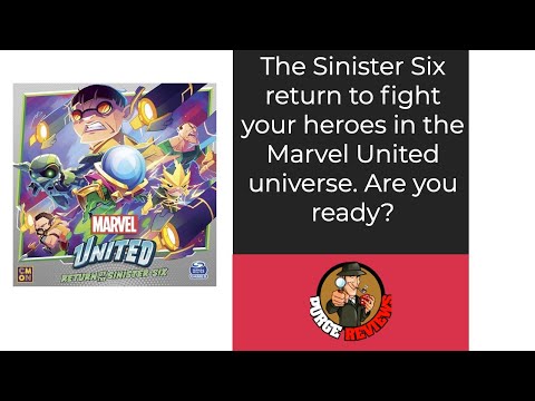 The Purge: # 3341 Marvel United: Return of the Sinister Six: An additional box of villains and a new gaming mode which just make the whole series in to a master class of gaming