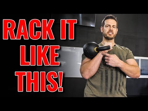 How to Hold a Kettlebell in RACK Position
