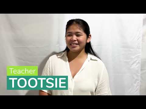 Tootsieのプロフィール動画