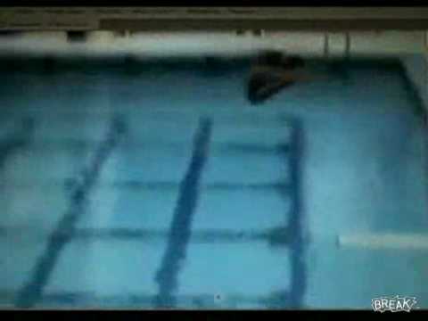 Funny woman videos - Female Diver Slams Face On Diving Board