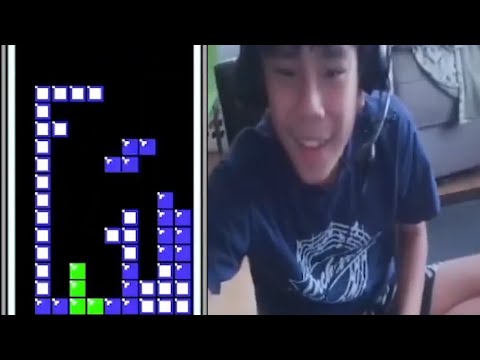 Alex T Gets an F in Tetris, Kicks Chair After Match