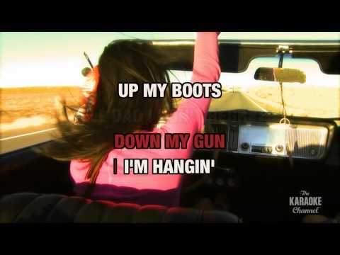 If You're Reading This in the Style of "Tim McGraw" karaoke video with lyrics (no lead vocal)