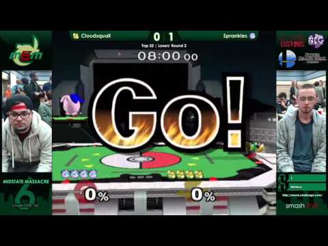 MSM6 Top 32 L2 - Sprankles (Jigglypuff) vs Cloudsquall (Fox)