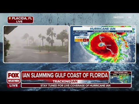 Hurricane Ian's Landfall Is Imminent Along Florida Gulf Coast
