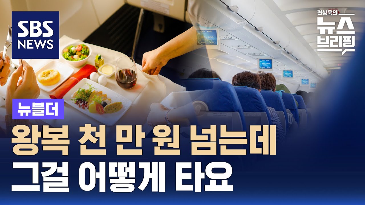일등석 없애는 항공사들…과체중 승객용 좌석 따로? / SBS / 뉴블더
