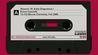 Session 19: Early Diagenesis I