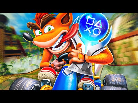Crash Team Racing's PLATINUM Trophy Drove me to Insanity