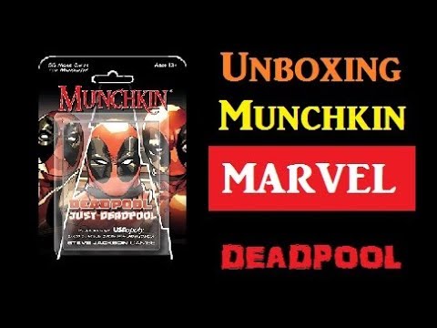Unboxing Munchkin Deadpool