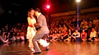 Horacio Godoy y Cecilia García en La Viruta con desfasaje