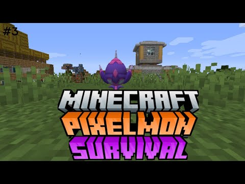 (Poipole!!!) Minecraft Pixelmon Survival Bölüm3