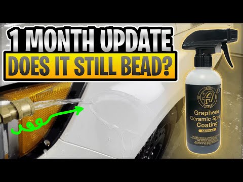 Adams Graphene Ceramic Spray Coating Advanced: 1 Month Update