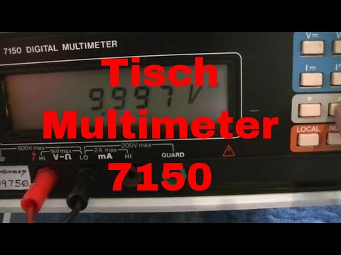 Multimeter und Genauigkeit bei Gleichspannungsmessungen - eflose #995