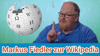 Wikipedia ist kein Lexikon! Interview mit Markus Fiedler von Geschicht