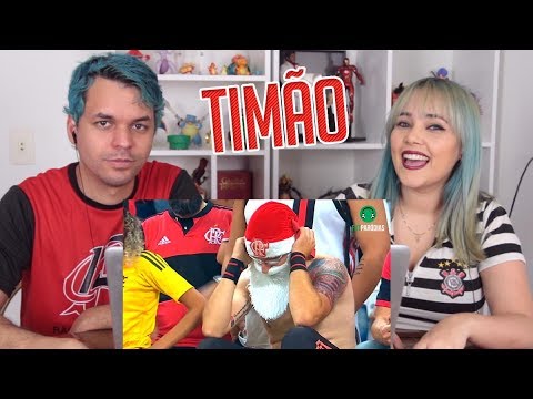 REACT ♫ PANCADARIA E CHEIRINHO NA COPA DO BRASIL | Paródia Não fala não pra mim (FutParódias)