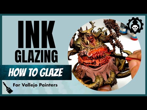 HOW to GLAZE Miniatures | Underpainting Explained