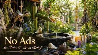 Calm Your Body & Mind in Just 5 Minutes (No Ads) 🌳 Relaxing Music & Gentle Water Sounds