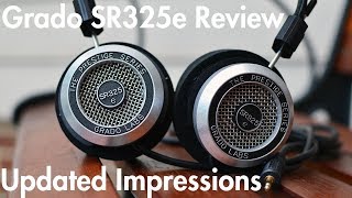 Video thumbnail for Grado SR325e Review Part II | Updated Impressions! by Home Studio Basics