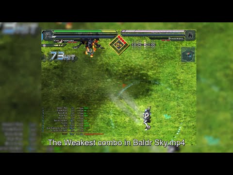 THE WEAKEST COMBO IN BALDR SKY