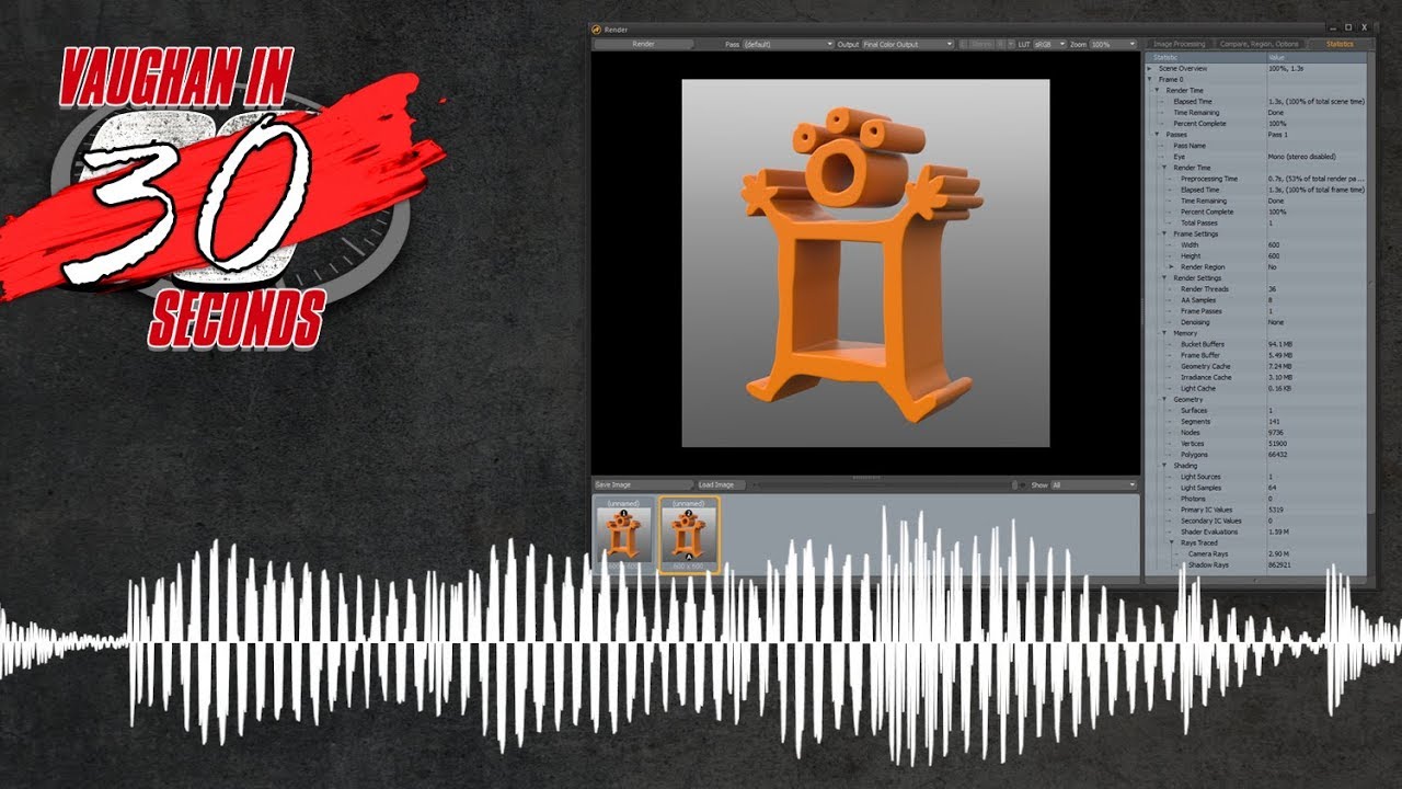 MODO | Add an audio notification when render has completed