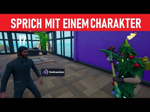 Sprich mit einem Charakter | Fortnite (Herausforderungen Woche 1) | Prokiller TV