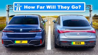 [carwow] I drove the BMW i7 & AMG EQS until they DIED!