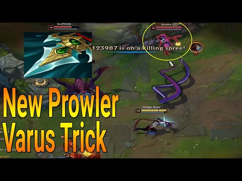 HOW TO USE PROWLER CLAW VARUS ! - Lol Daily Moments Ep #19