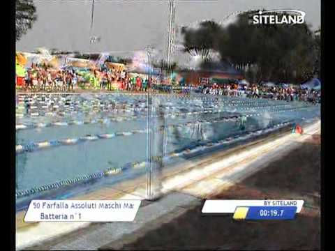 Serie 1 dei 50 Farfalla  Assoluti Maschi Master - 11 Memorial Andrea Bettiol