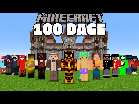 100 Spillere Overlever I 100 Dage!