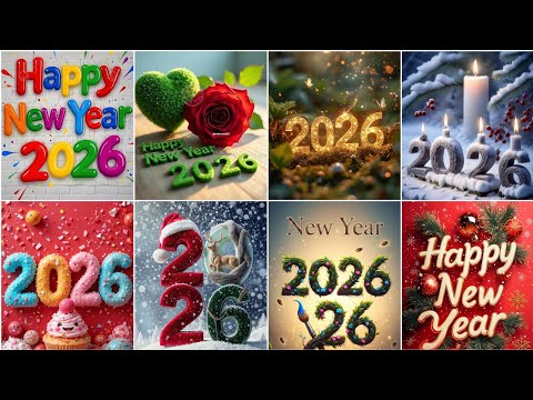Happy new year 2026 wishes photo Part 2| happy new year 2026 wallpaper,DP,images| Photos of new year