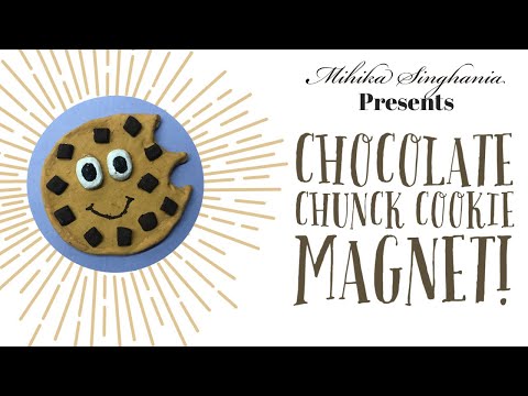 Chocolate Chunk Cookie Magnet | Easy yet Creative! | Mihika Singhania
