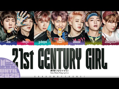 BTS (방탄소년단) '21st Century Girl' Lyrics [Color Coded Han_Rom_Eng] | UNTIL 2025 #18