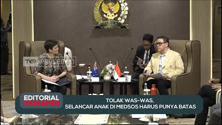 Tolak Was-Was, Selancar Anak di Medsos harus Punya Batas - Editorial Parlemen