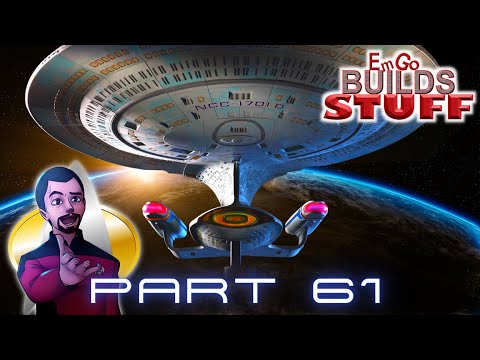 Eaglemoss Star Trek USS Enterprise NCC 1701-D Kit (Part 61): EmGo Builds Stuff