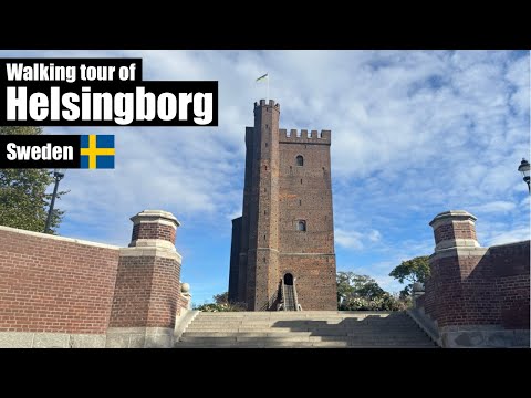 Walking Tour of HELSINGBORG: Kärnan, Old Town & Waterfront Sights in Sweden 🇸🇪
